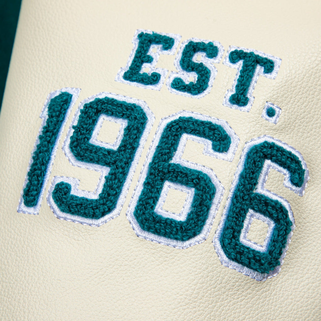 DOLPHINS LETTERMAN JACKET by GOLF WANG