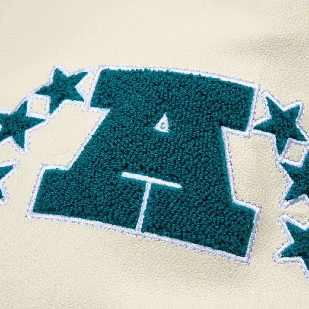 DOLPHINS LETTERMAN JACKET by GOLF WANG