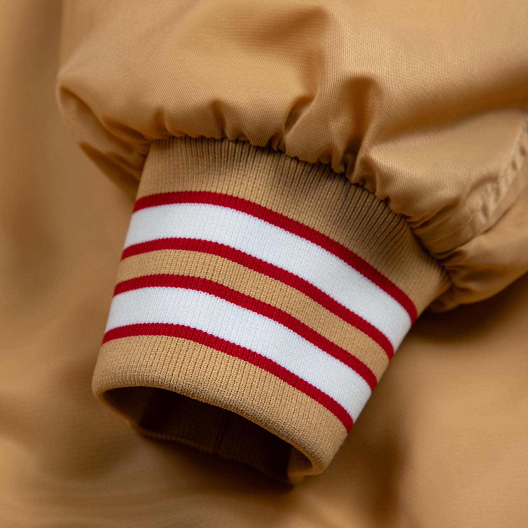 49ERS SATIN BOMBER JACKET by GOLF WANG