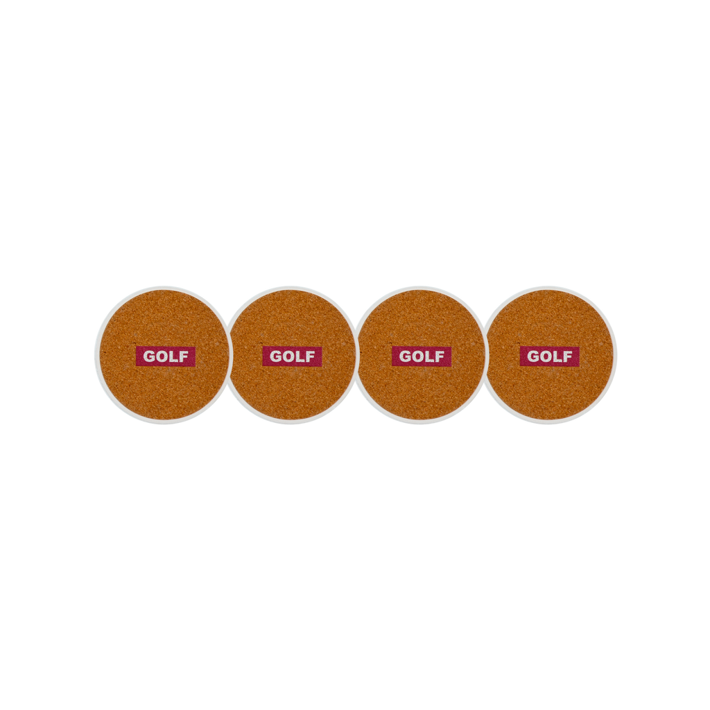 4PK 49ERS COASTERS by GOLF WANG