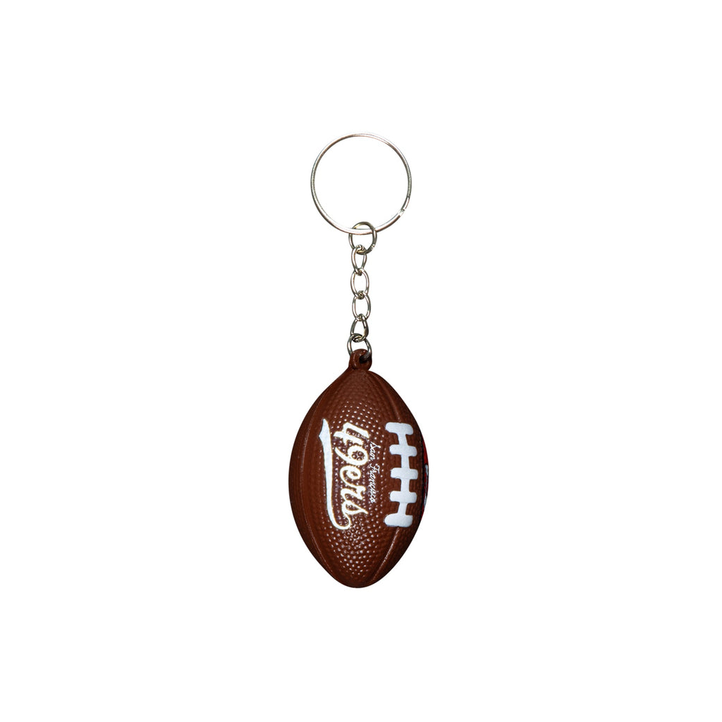 49ERS FOOTBALL KEYCHAIN by GOLF WANG