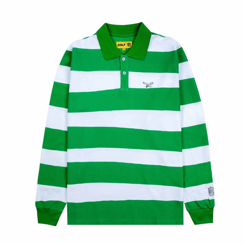 EAGLES LONG SLEEVE POLO by GOLF WANG