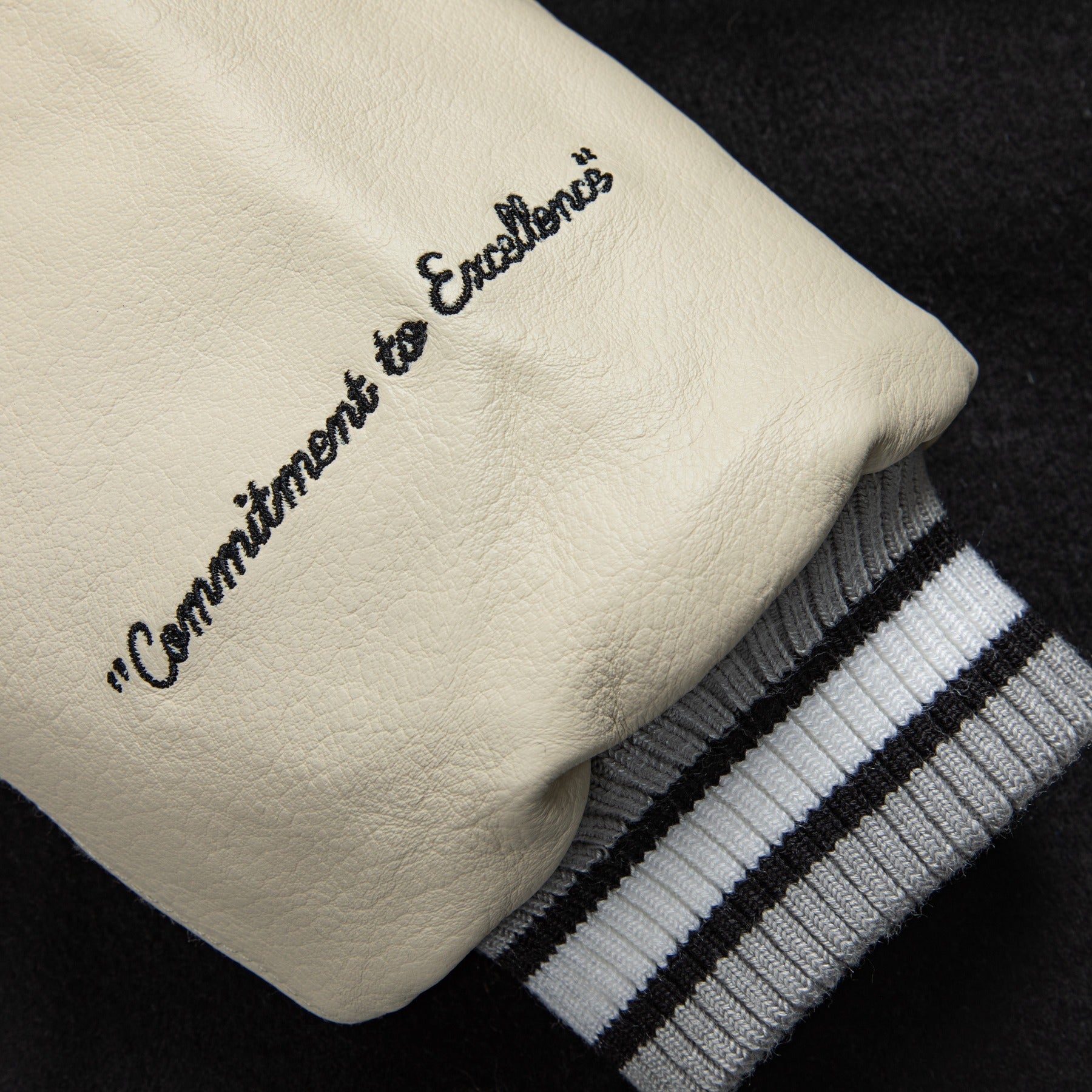 RAIDERS LETTERMAN JACKET by GOLF WANG