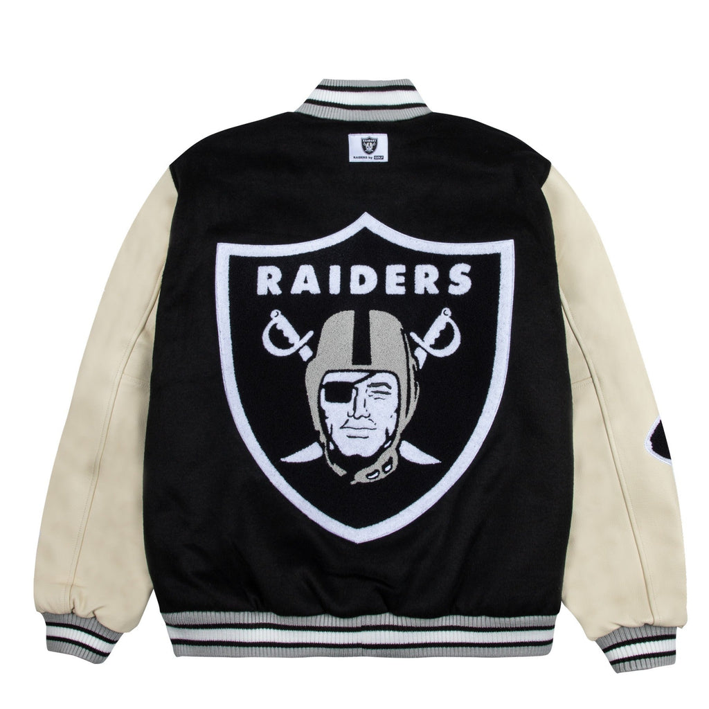RAIDERS LETTERMAN JACKET by GOLF WANG