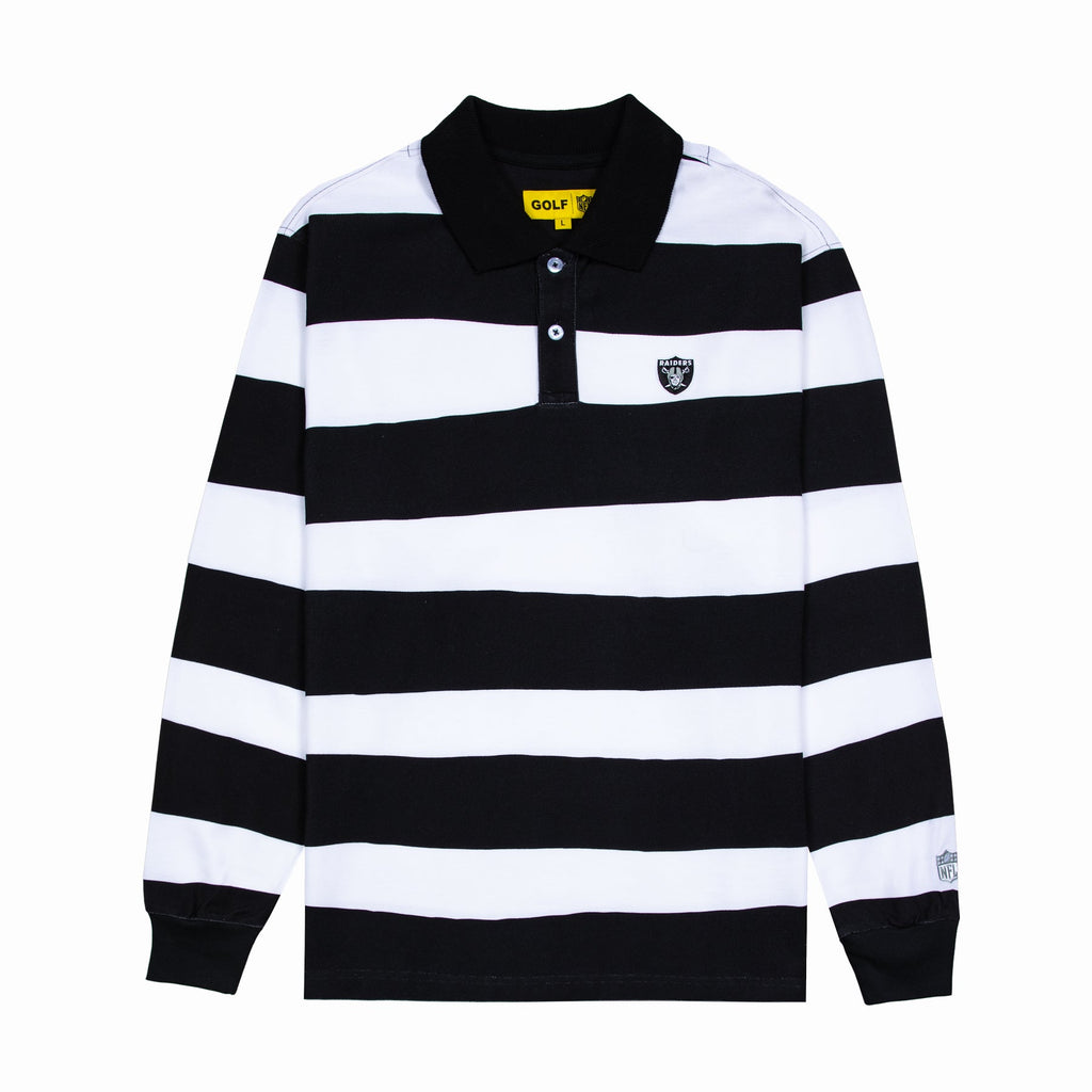 RAIDERS LONG SLEEVE POLO by GOLF WANG