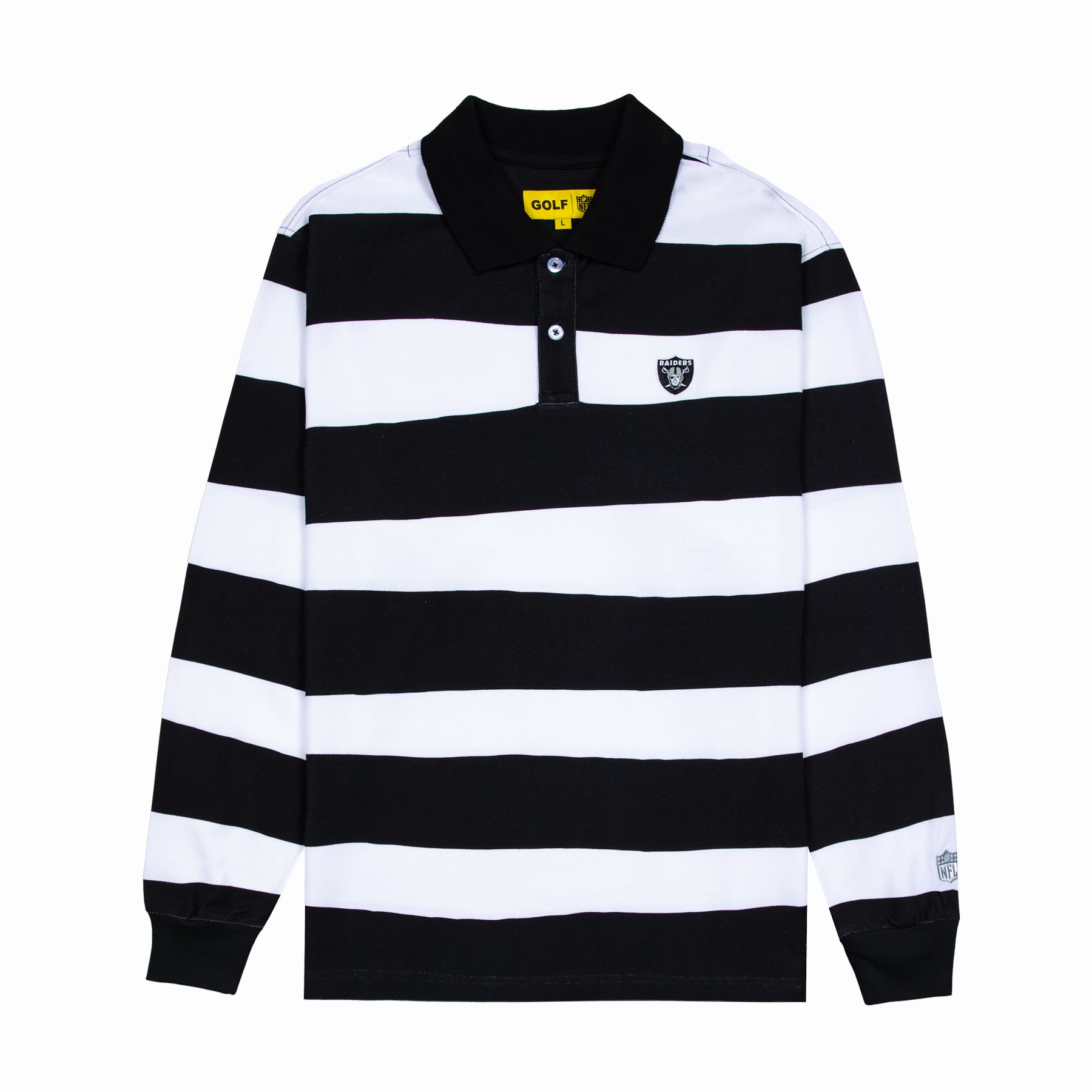 RAIDERS LONG SLEEVE POLO by GOLF WANG