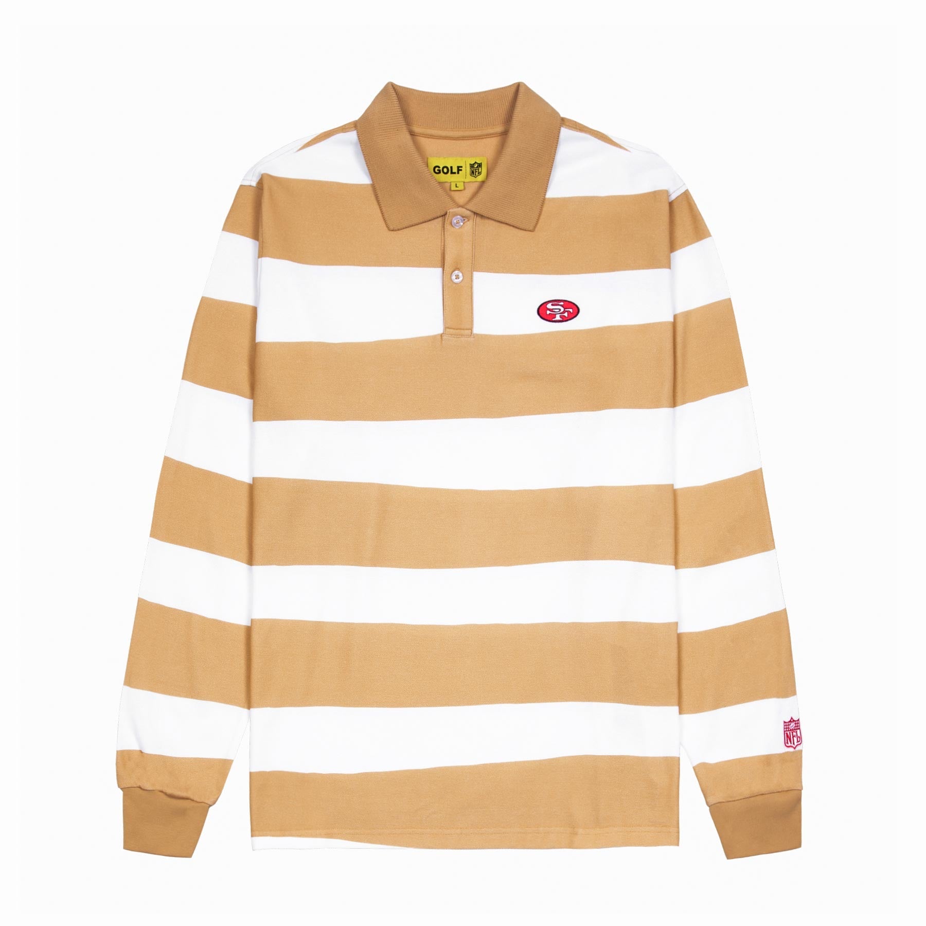 49ERS LONG SLEEVE POLO by GOLF WANG