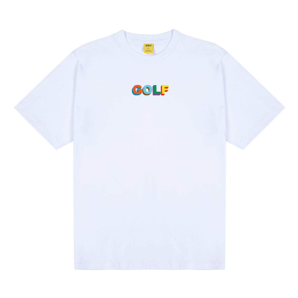 MULTI 3D LOGO TEE by GOLF WANG