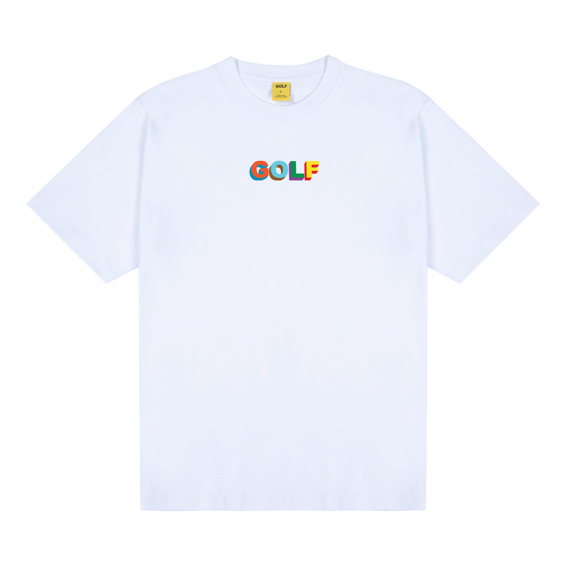 MULTI 3D LOGO TEE by GOLF WANG
