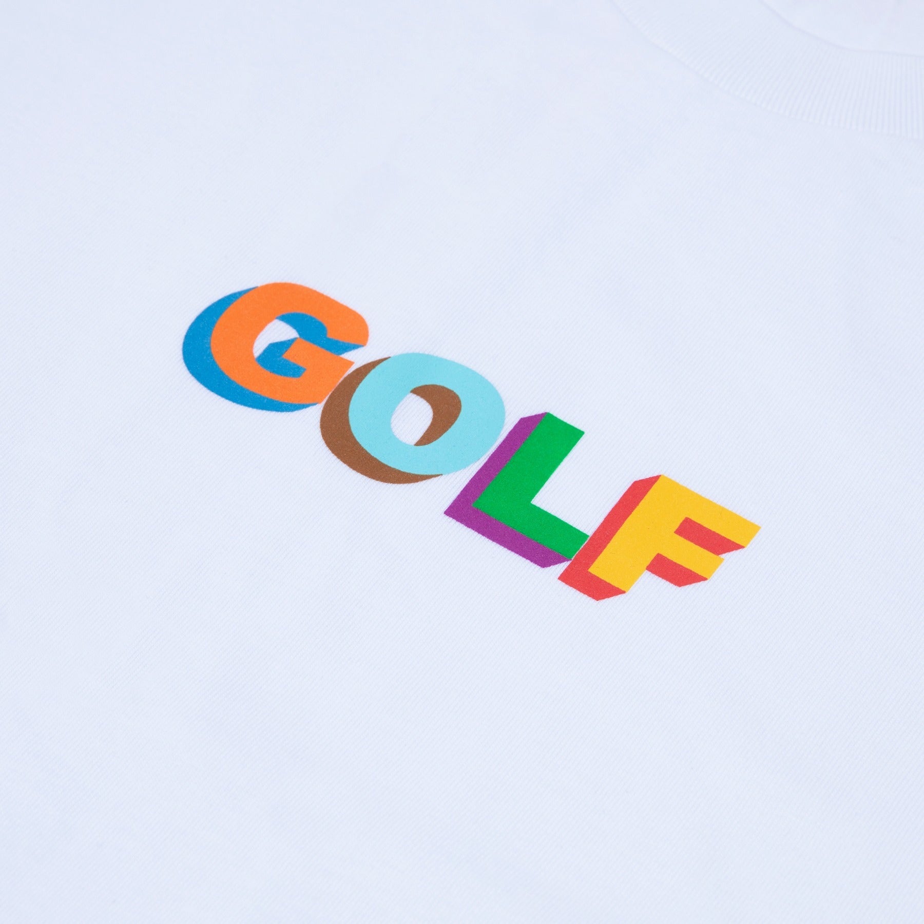 MULTI 3D LOGO TEE by GOLF WANG