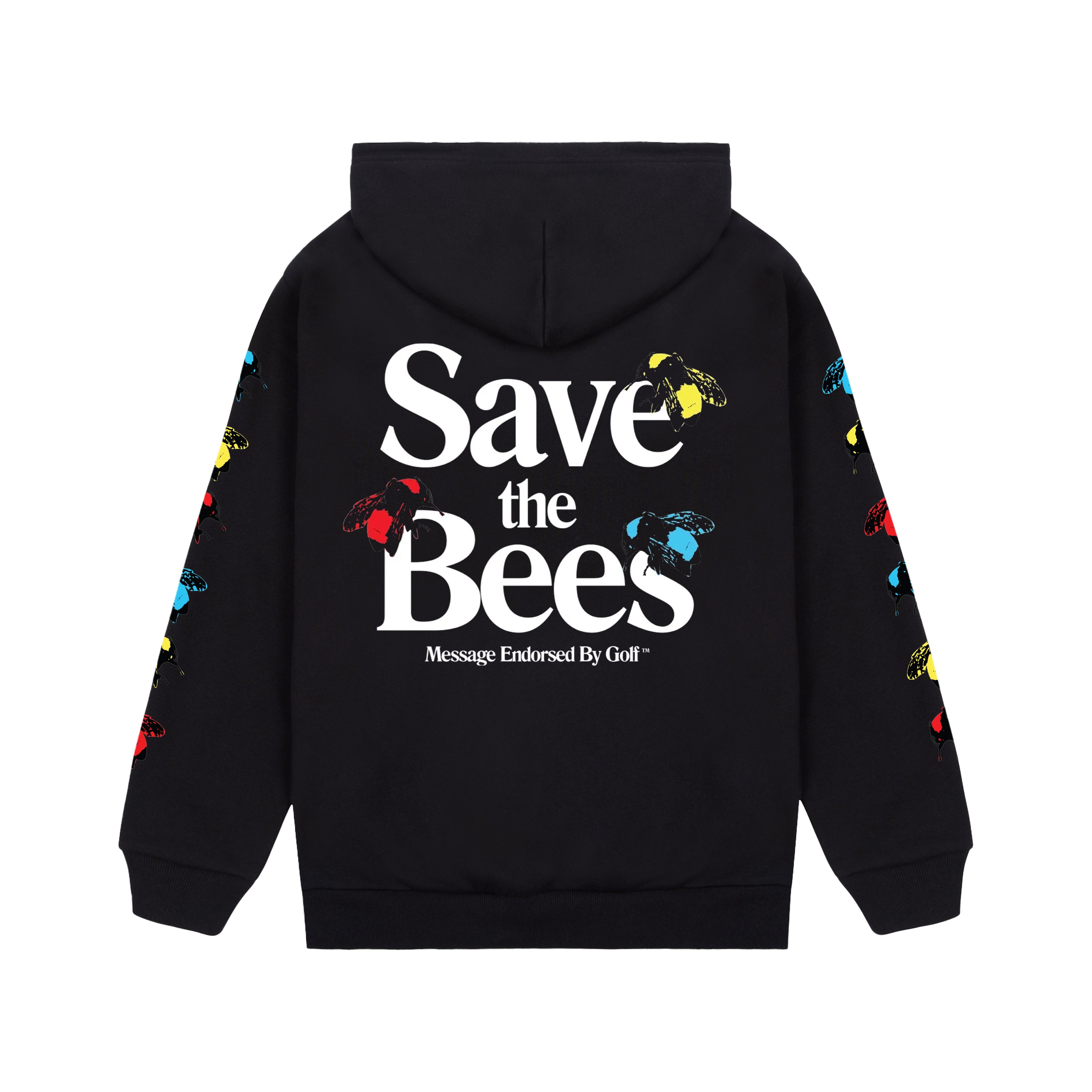 SAVE THE BEES HOODIE by GOLF WANG