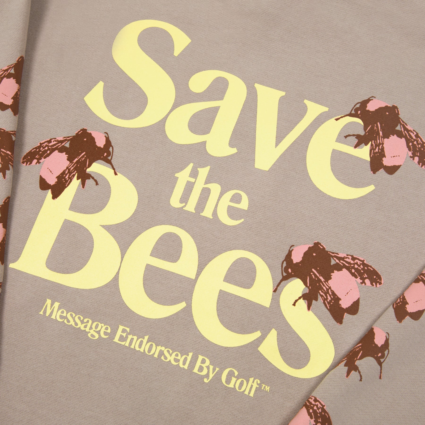 SAVE THE BEES HOODIE by GOLF WANG