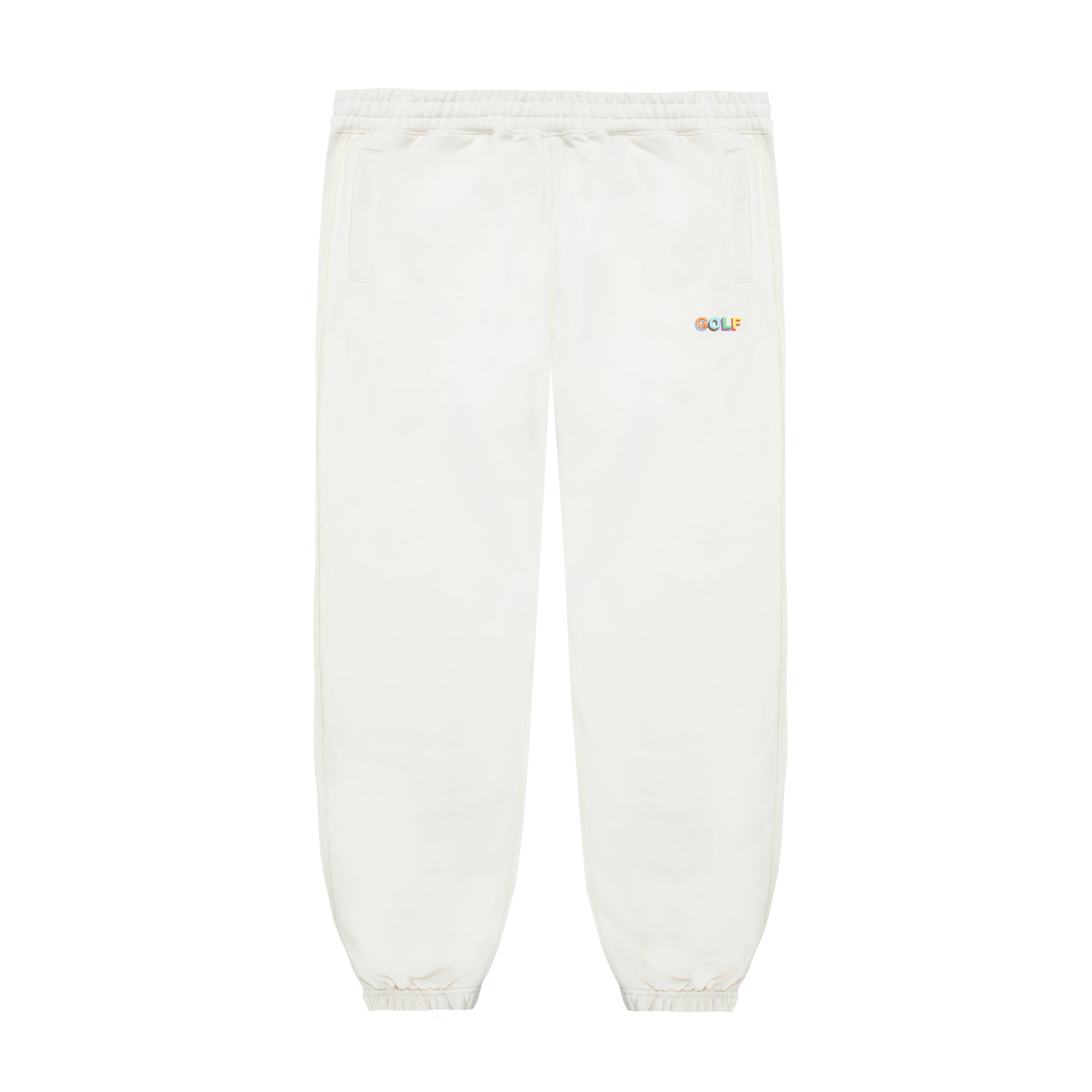 MULTI 3D LOGO SWEATPANTS by GOLF WANG