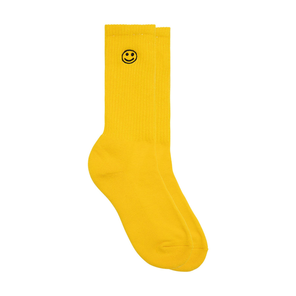 3PK SMILEY EMB SOCKS by GOLF WANG