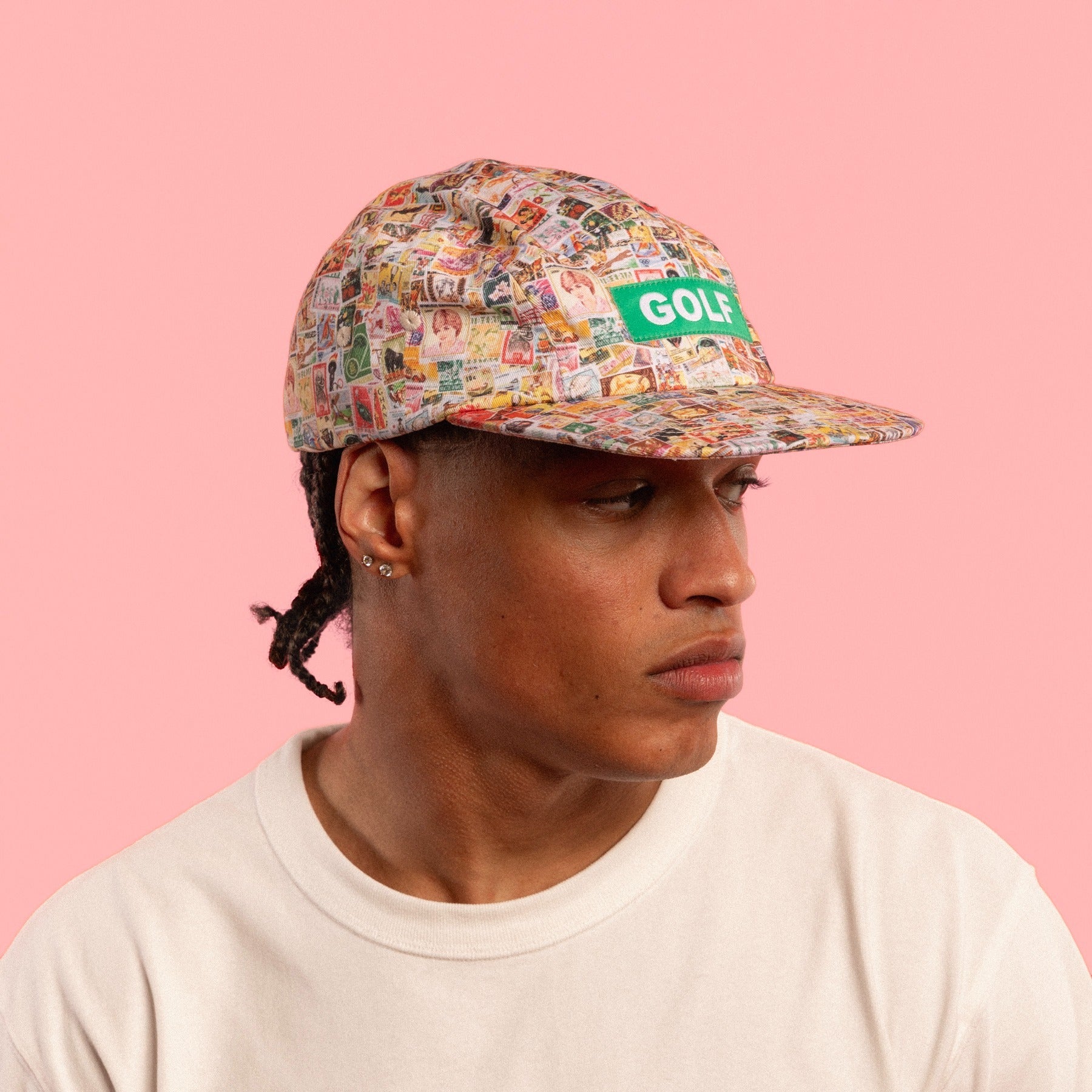 STAMPS CAMP HAT by GOLF WANG