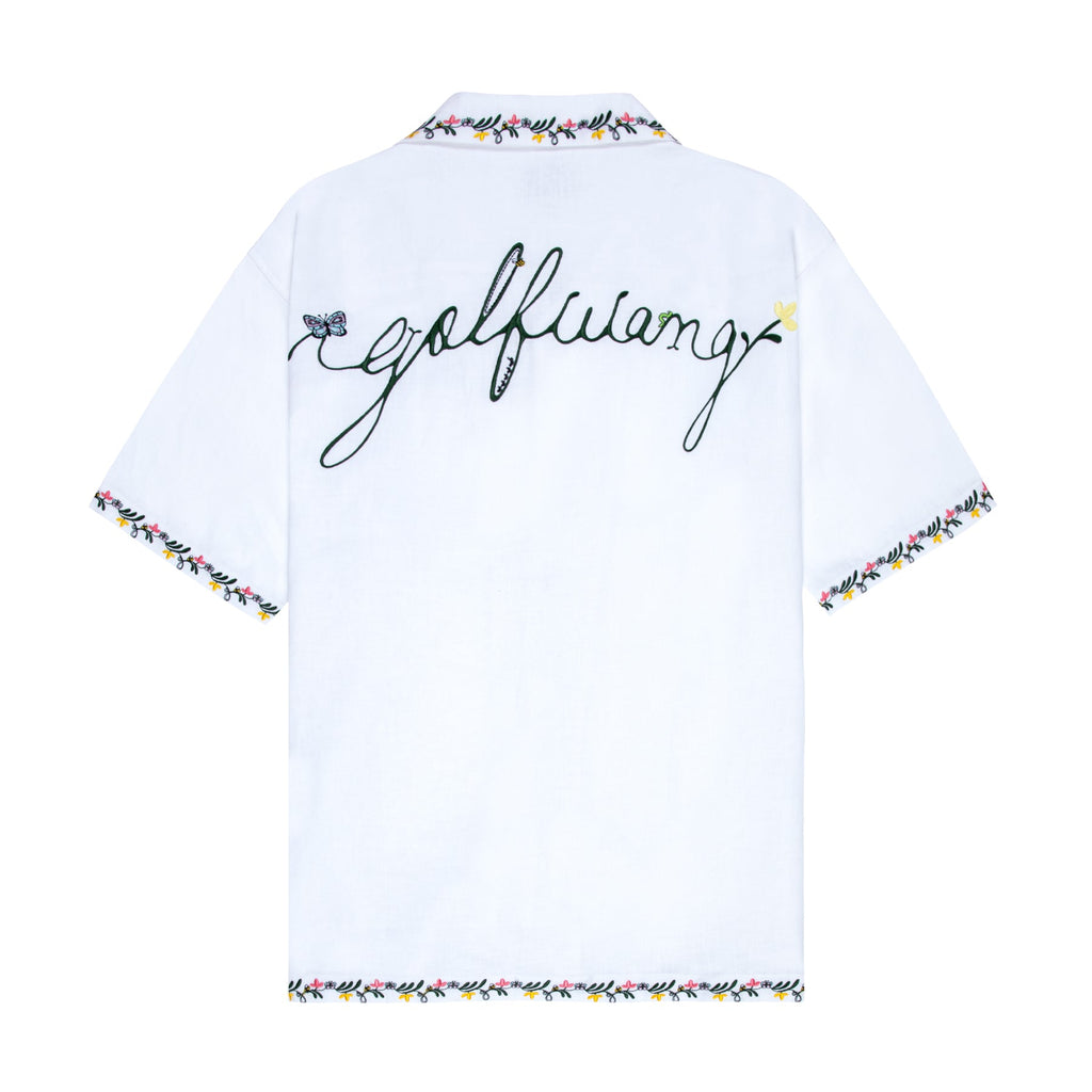 GARDEN LINEN BUTTON UP by GOLF WANG