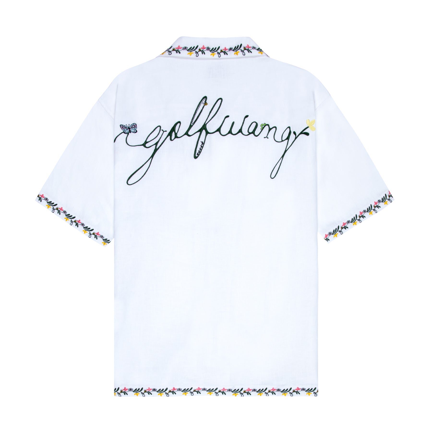 GARDEN LINEN BUTTON UP by GOLF WANG