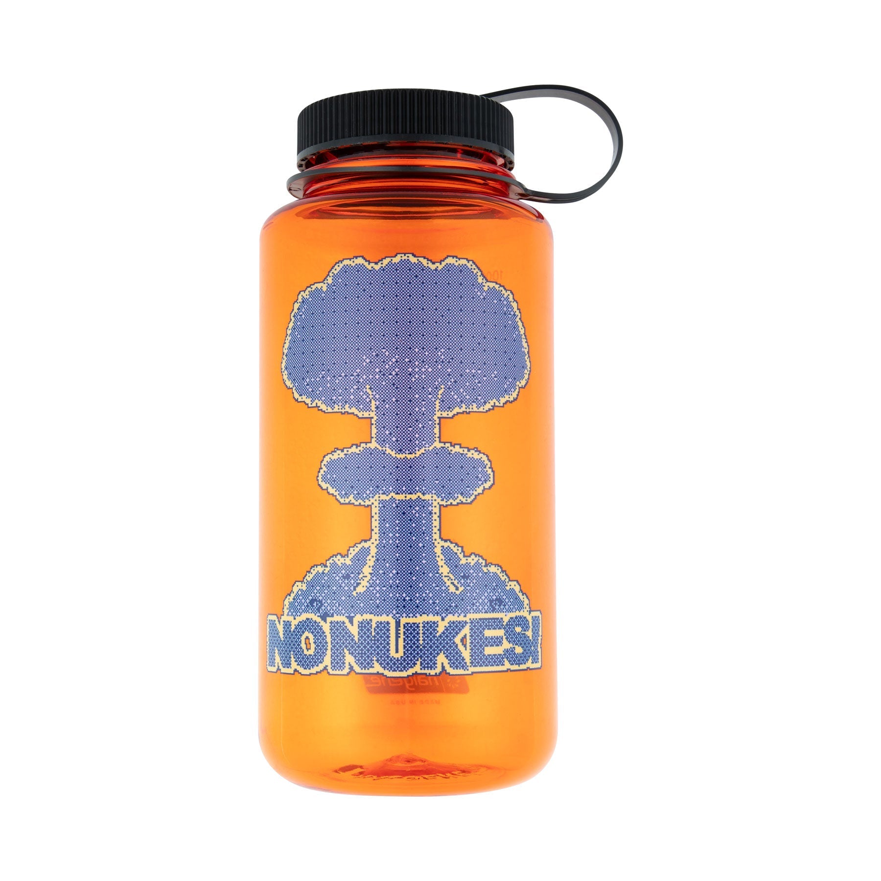 NO NUKES PIXEL NALGENE by GOLF WANG