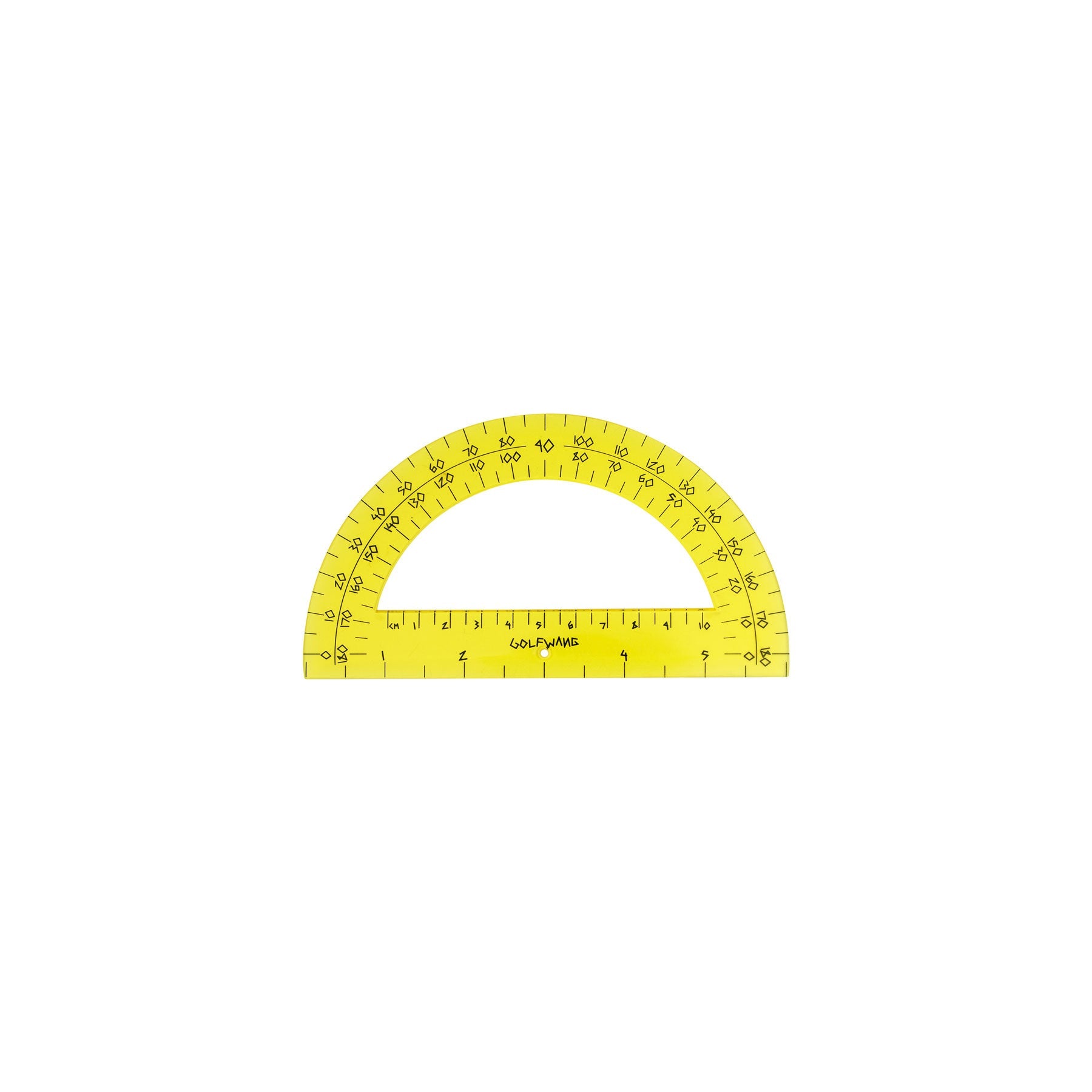 PROTRACTOR AND RULER SET by GOLF WANG