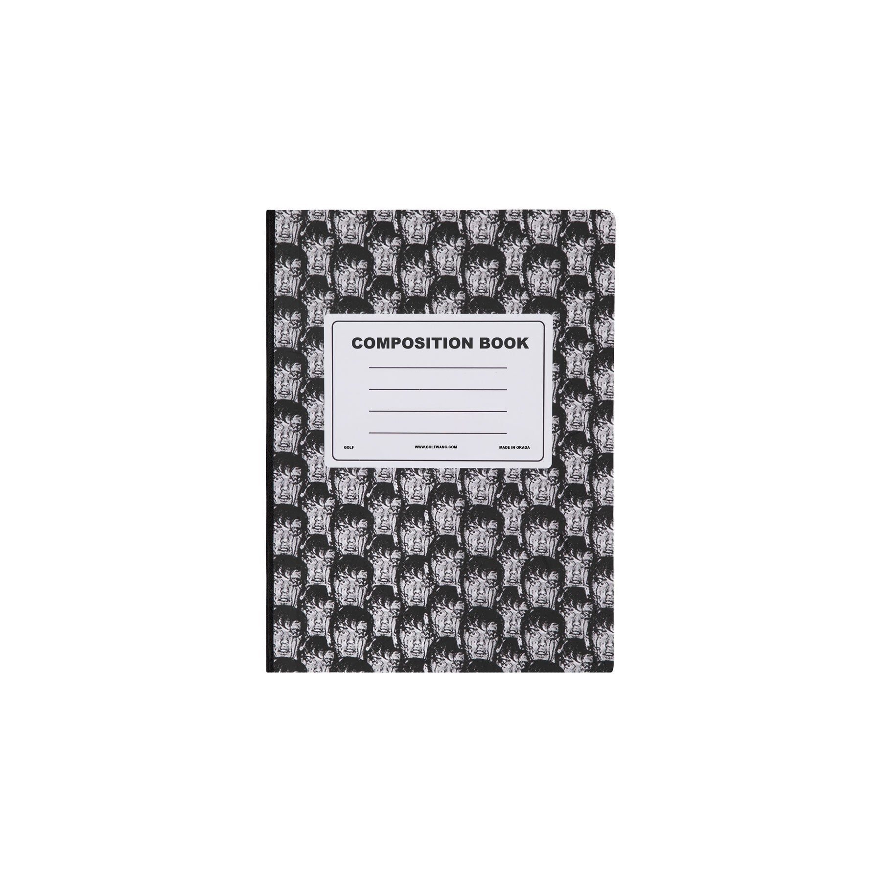 PUNKFACE COMPOSITION BOOK by GOLF WANG