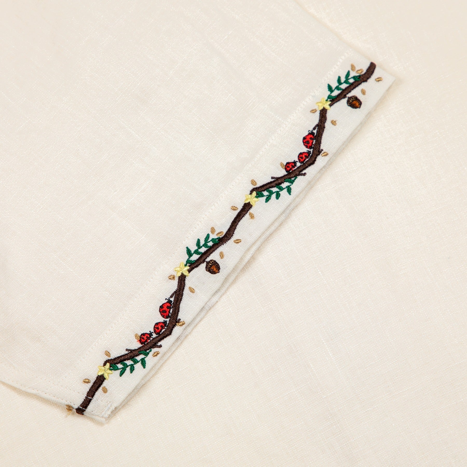 AUTUMN LINEN BUTTON UP by GOLF WANG