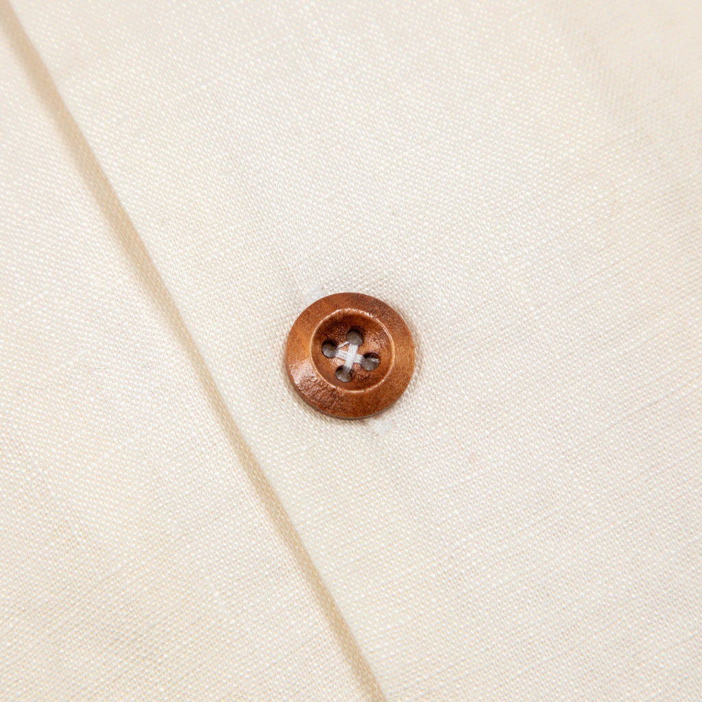 AUTUMN LINEN BUTTON UP by GOLF WANG