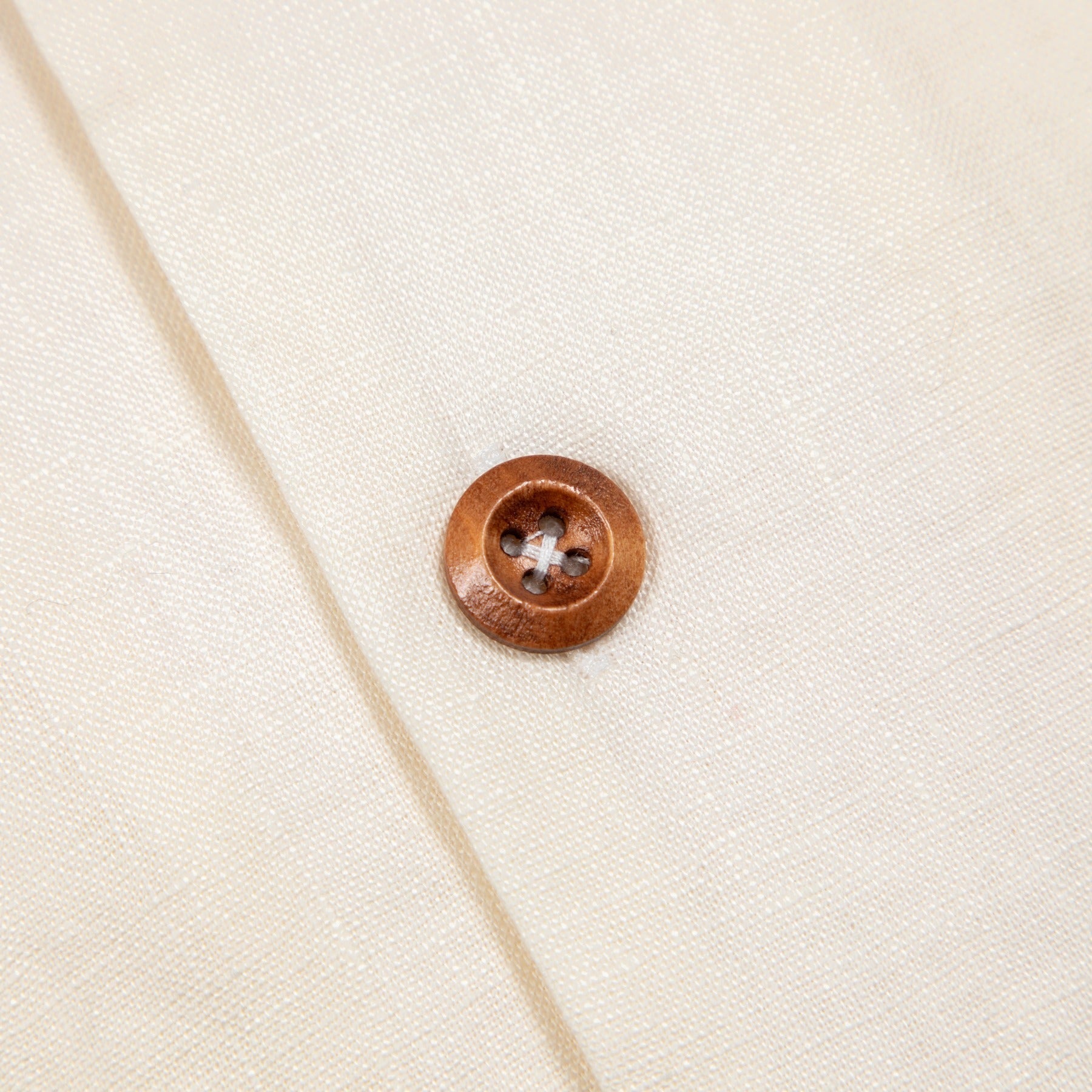 AUTUMN LINEN BUTTON UP by GOLF WANG