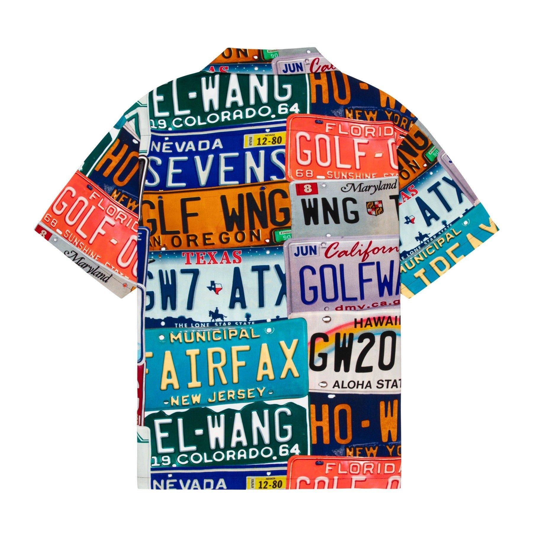 ROADTRIP RAYON BUTTON UP by GOLF WANG