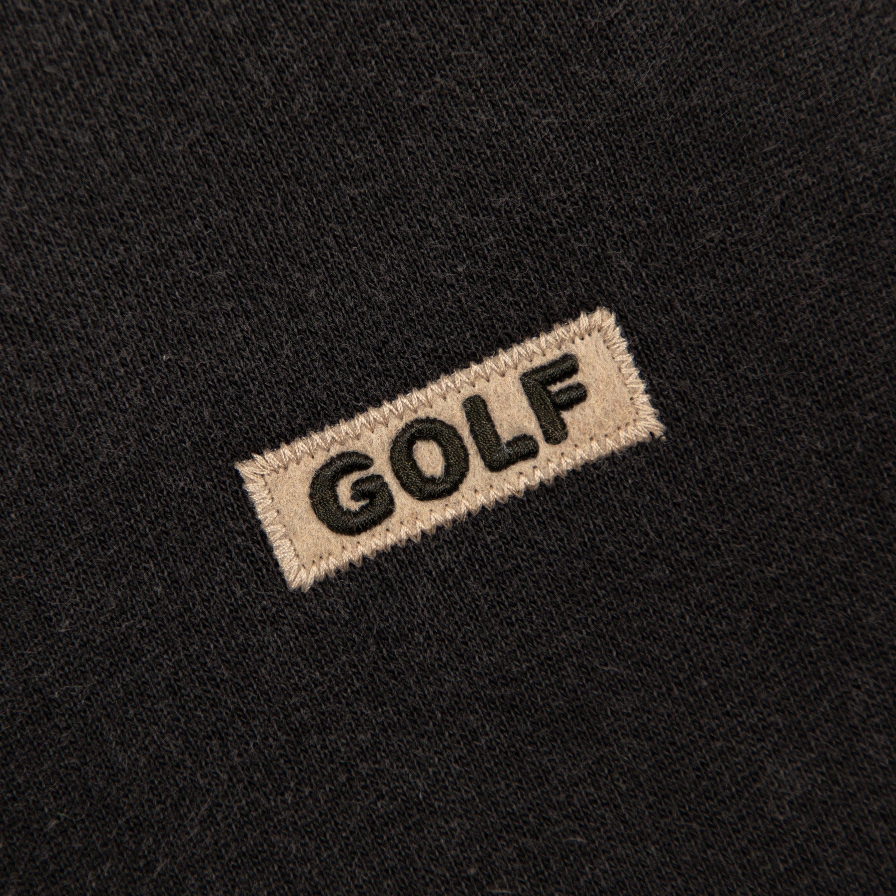 WASHED LOGO CREWNECK by GOLF WANG