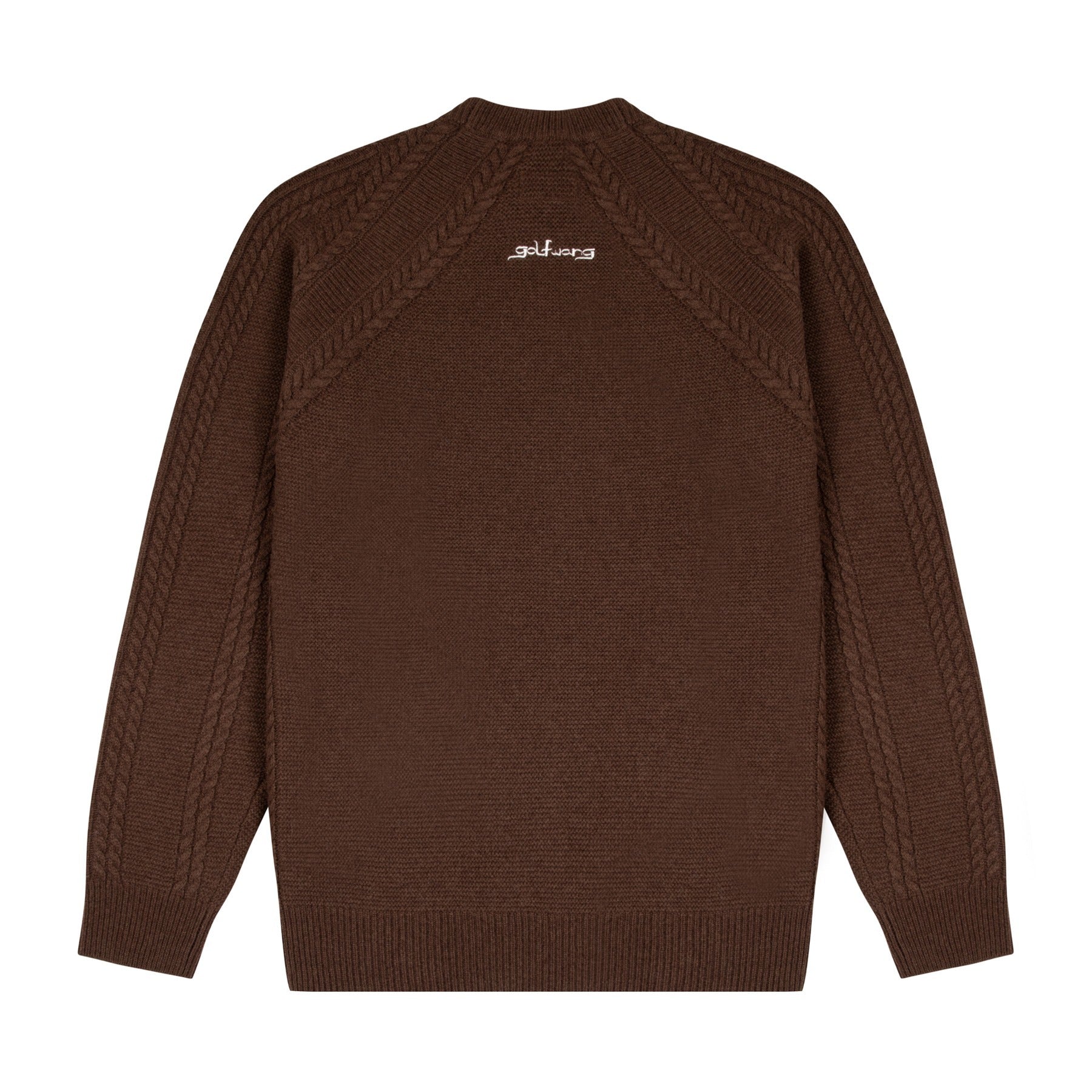 FALCON CABLE KNIT SWEATER by GOLF WANG