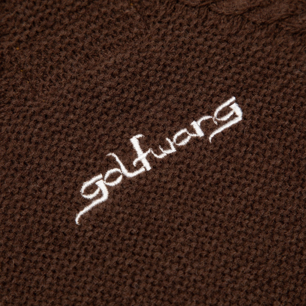 FALCON CABLE KNIT SWEATER by GOLF WANG