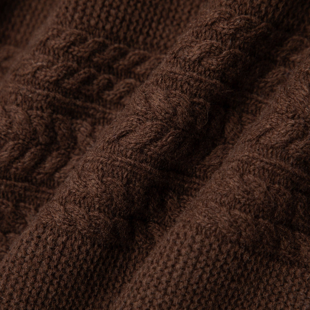 FALCON CABLE KNIT SWEATER by GOLF WANG