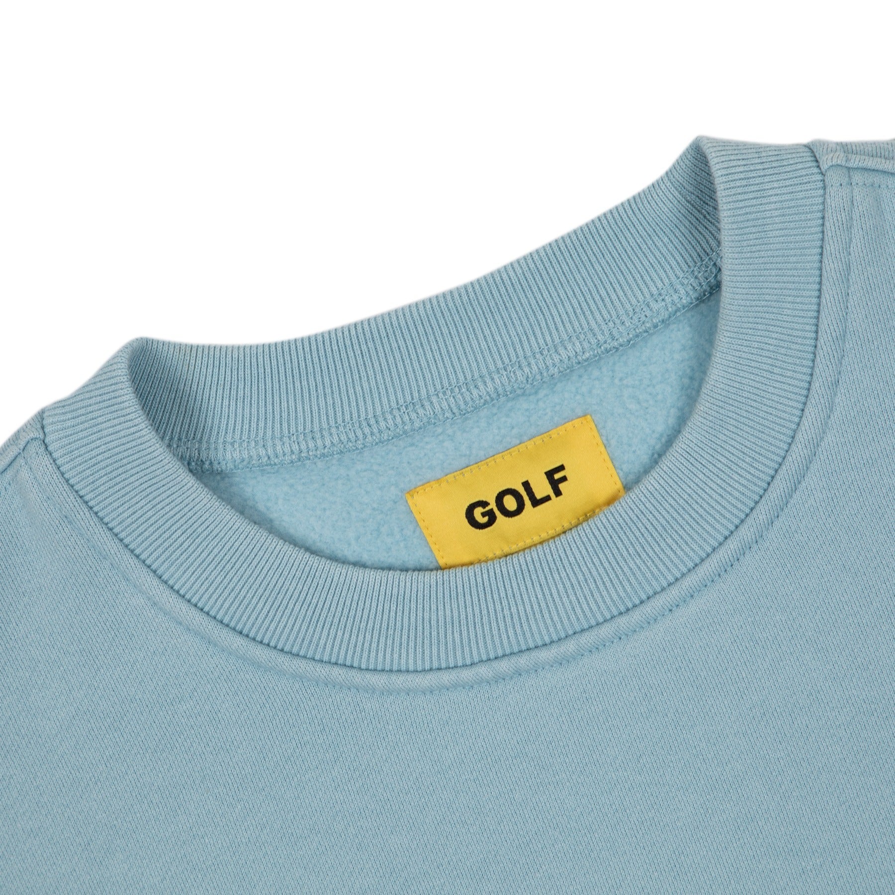 WASHED LOGO CREWNECK by GOLF WANG