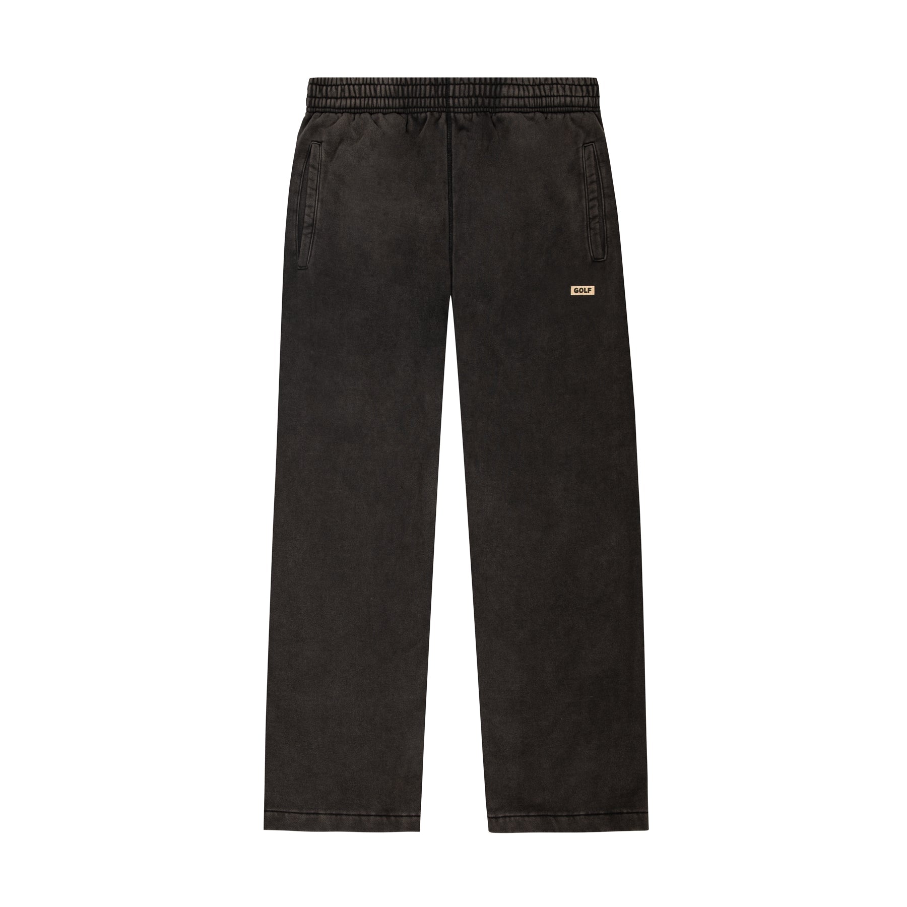 WASHED LOGO SWEATPANTS by GOLF WANG