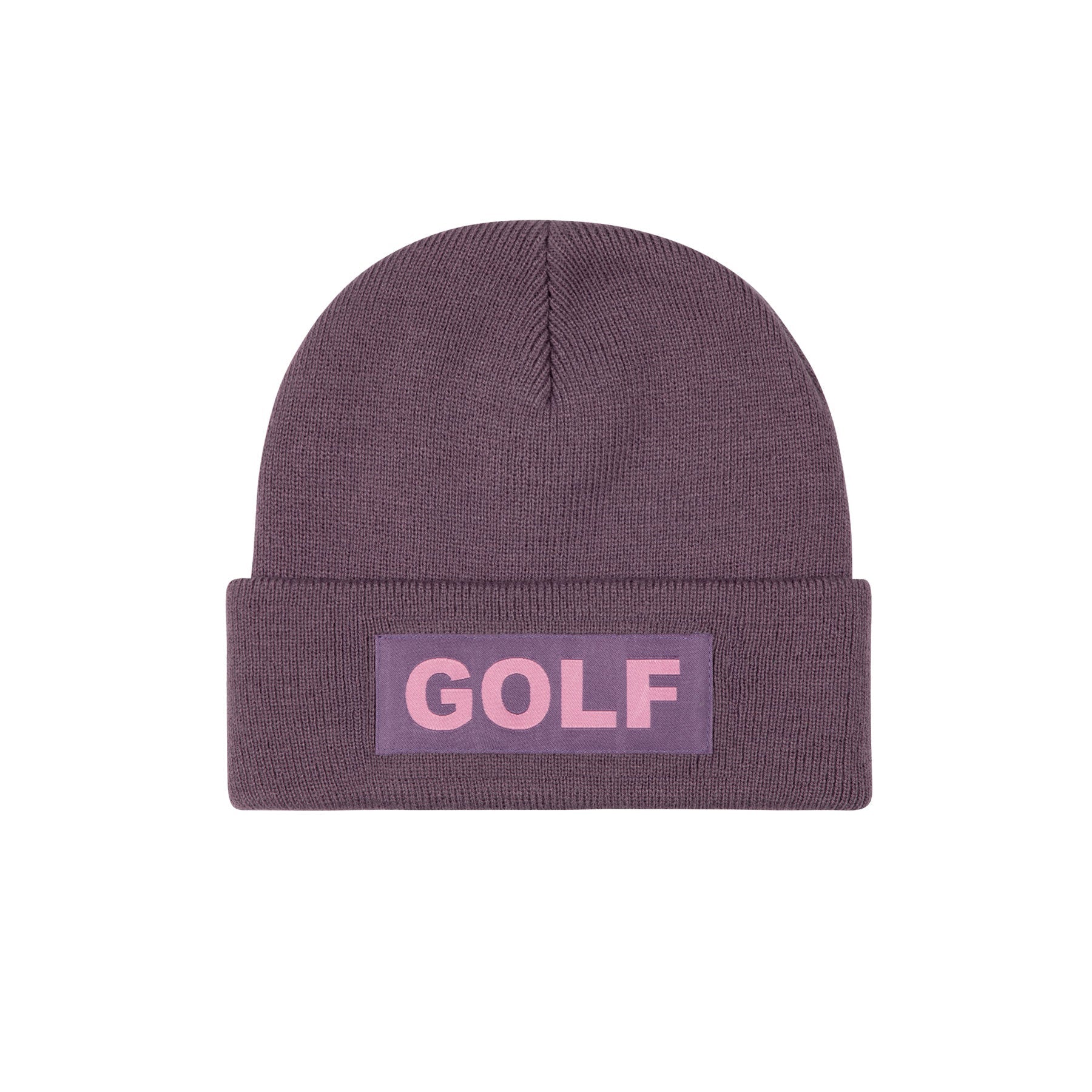 WOVEN LOGO BEANIE by GOLF WANG