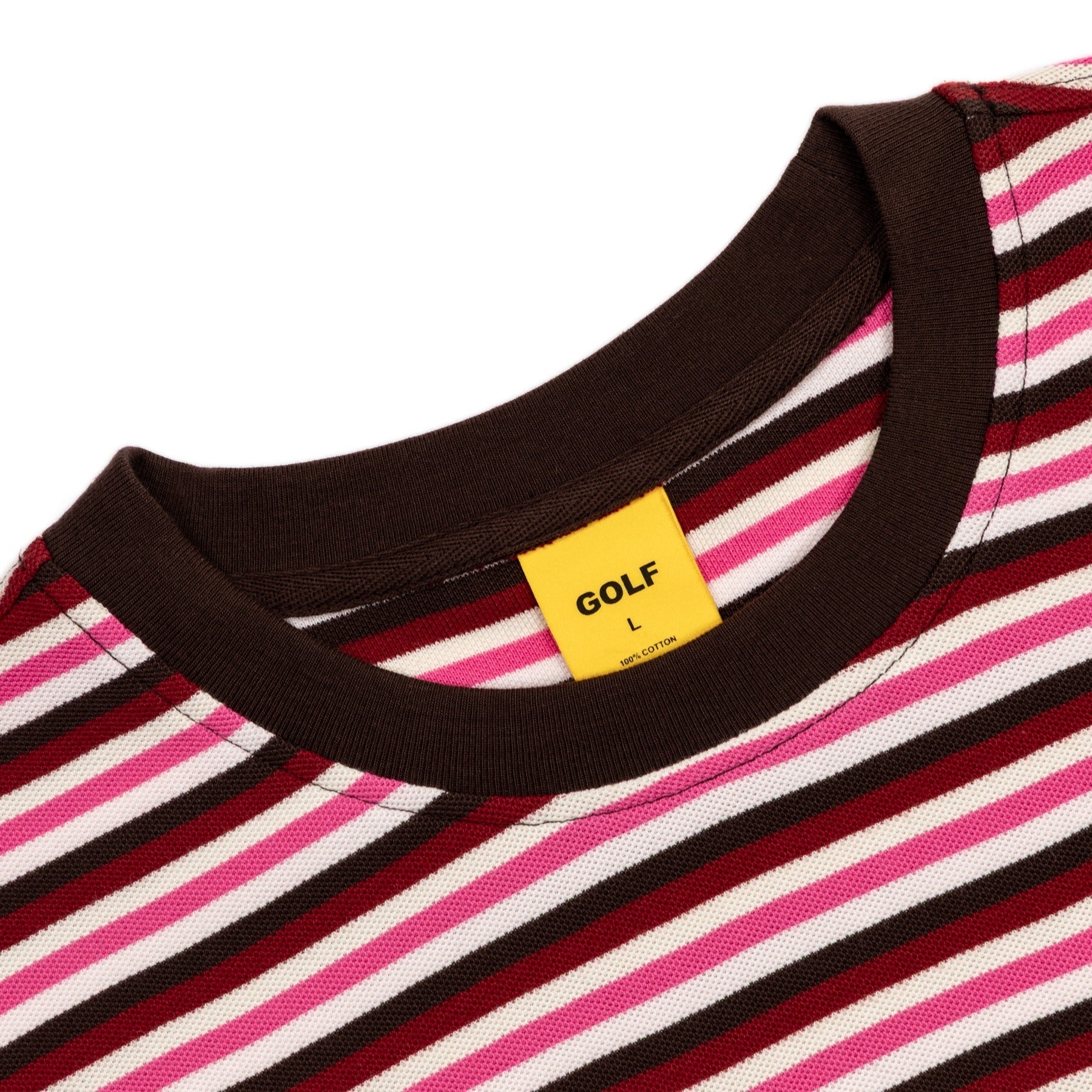 STRIPED TEE by GOLF WANG