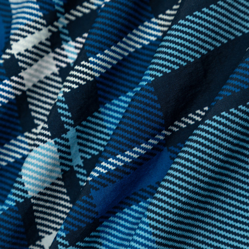 PLAID PACKABLE ANORAK by GOLF WANG