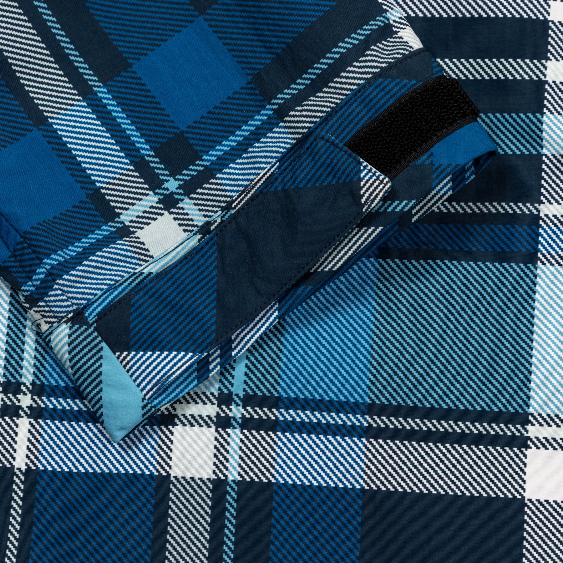 PLAID PACKABLE ANORAK by GOLF WANG