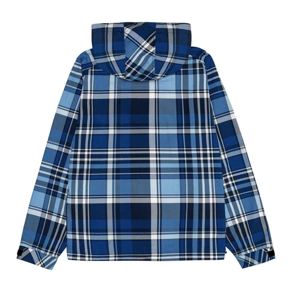 PLAID PACKABLE ANORAK by GOLF WANG