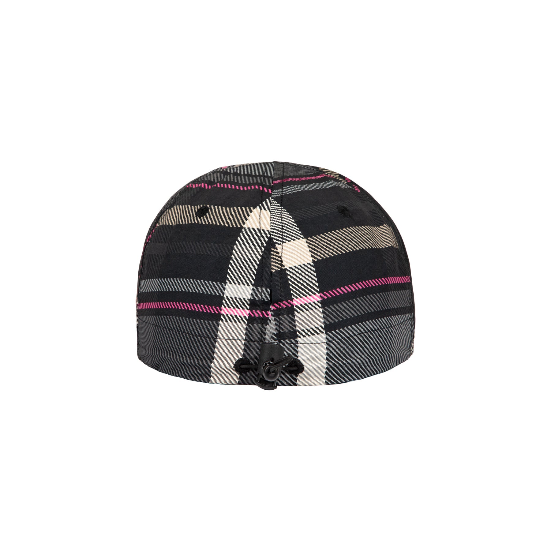 PLAID ELASTIC HAT by GOLF WANG