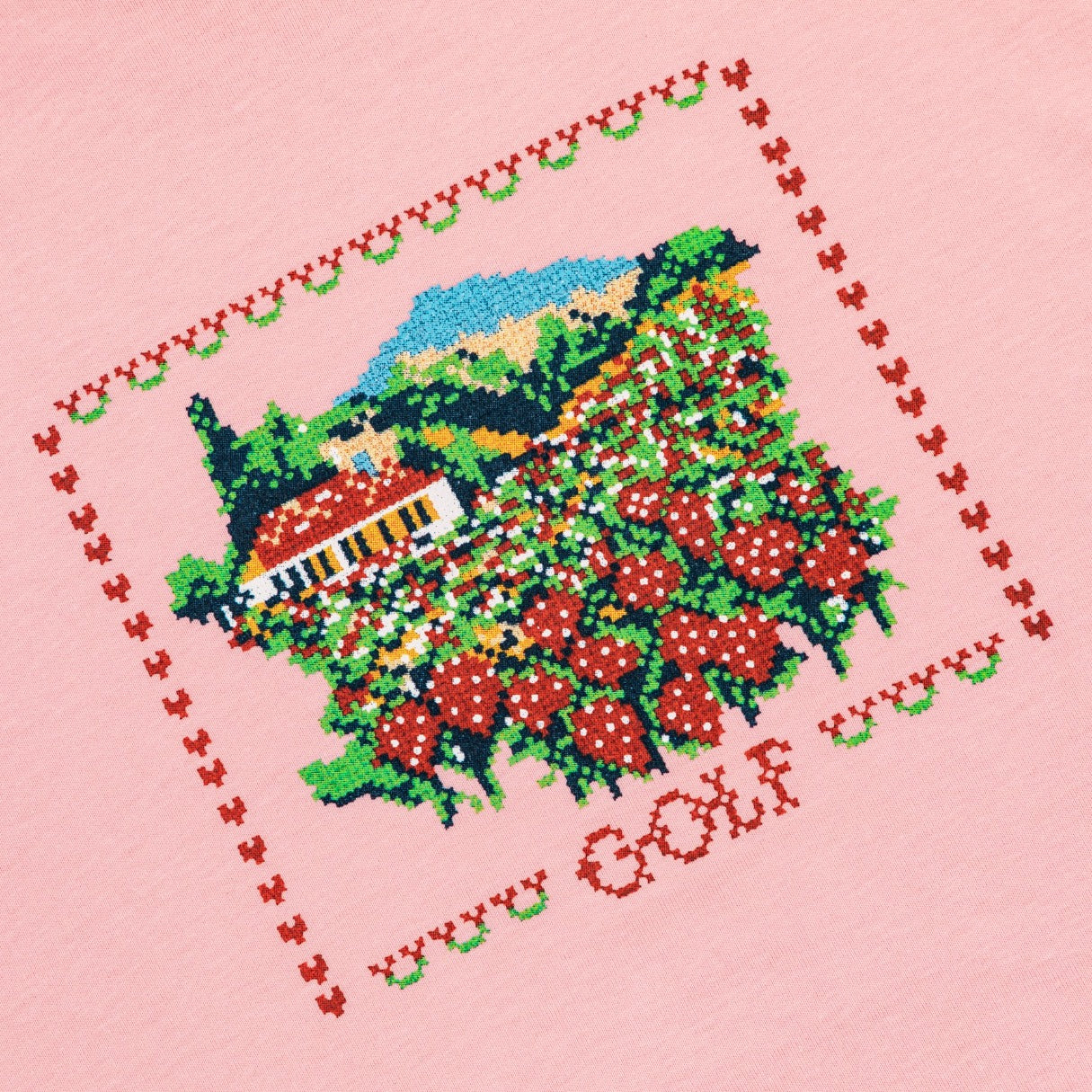 NEEDLE POINT TEE by GOLF WANG