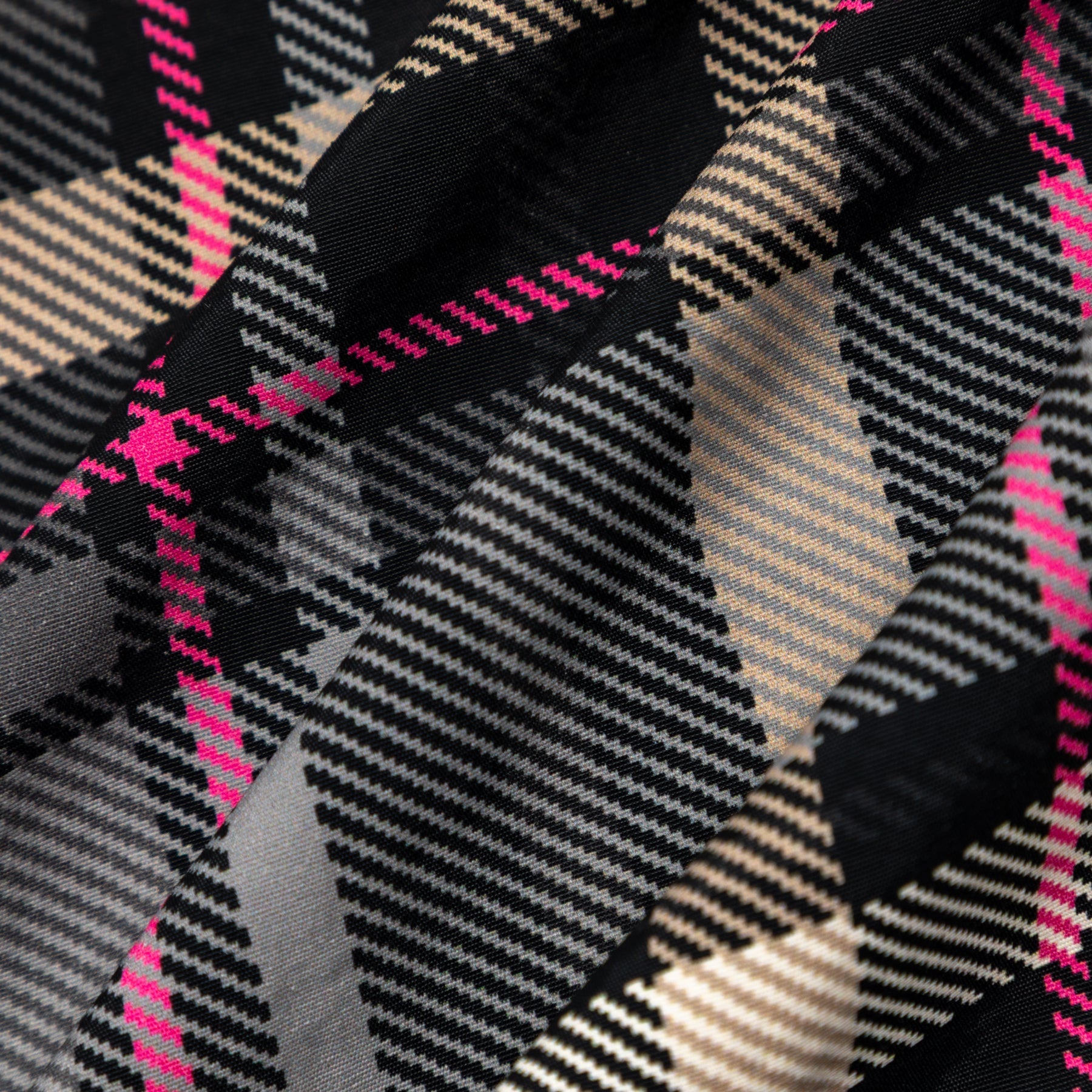 PLAID PANEL PANTS by GOLF WANG