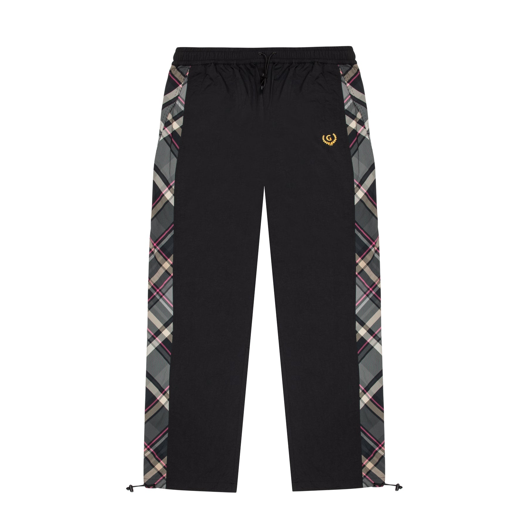 PLAID PANEL PANTS by GOLF WANG