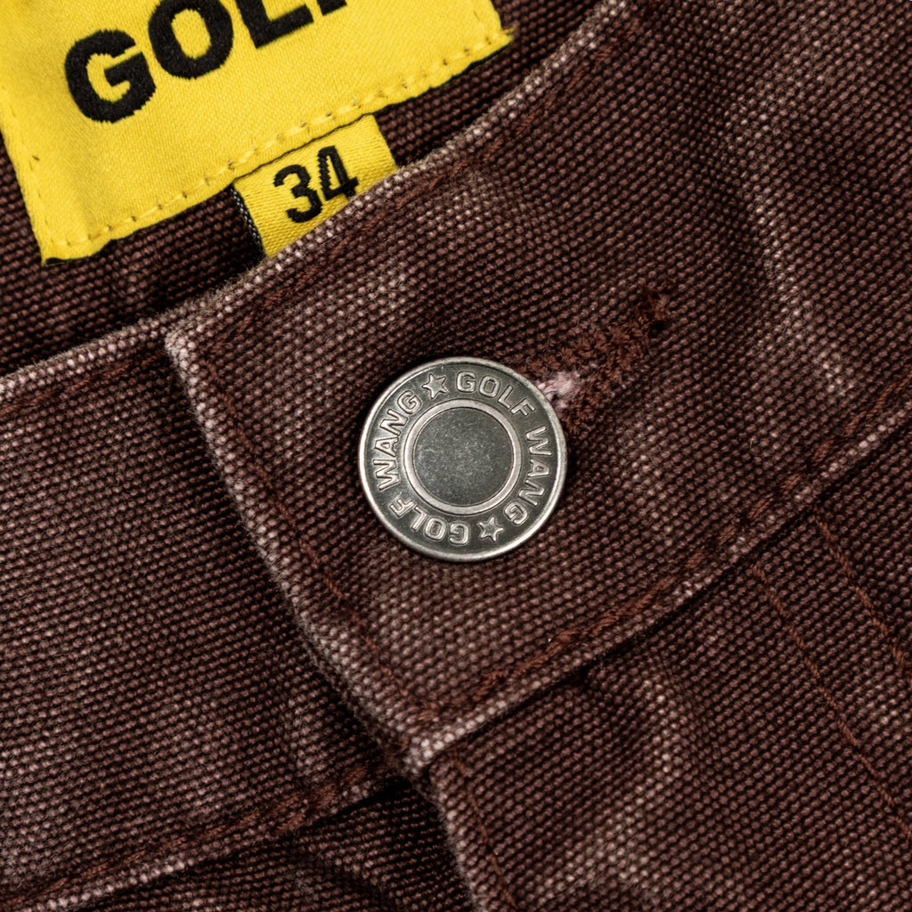 WASHED CANVAS PANTS by GOLF WANG
