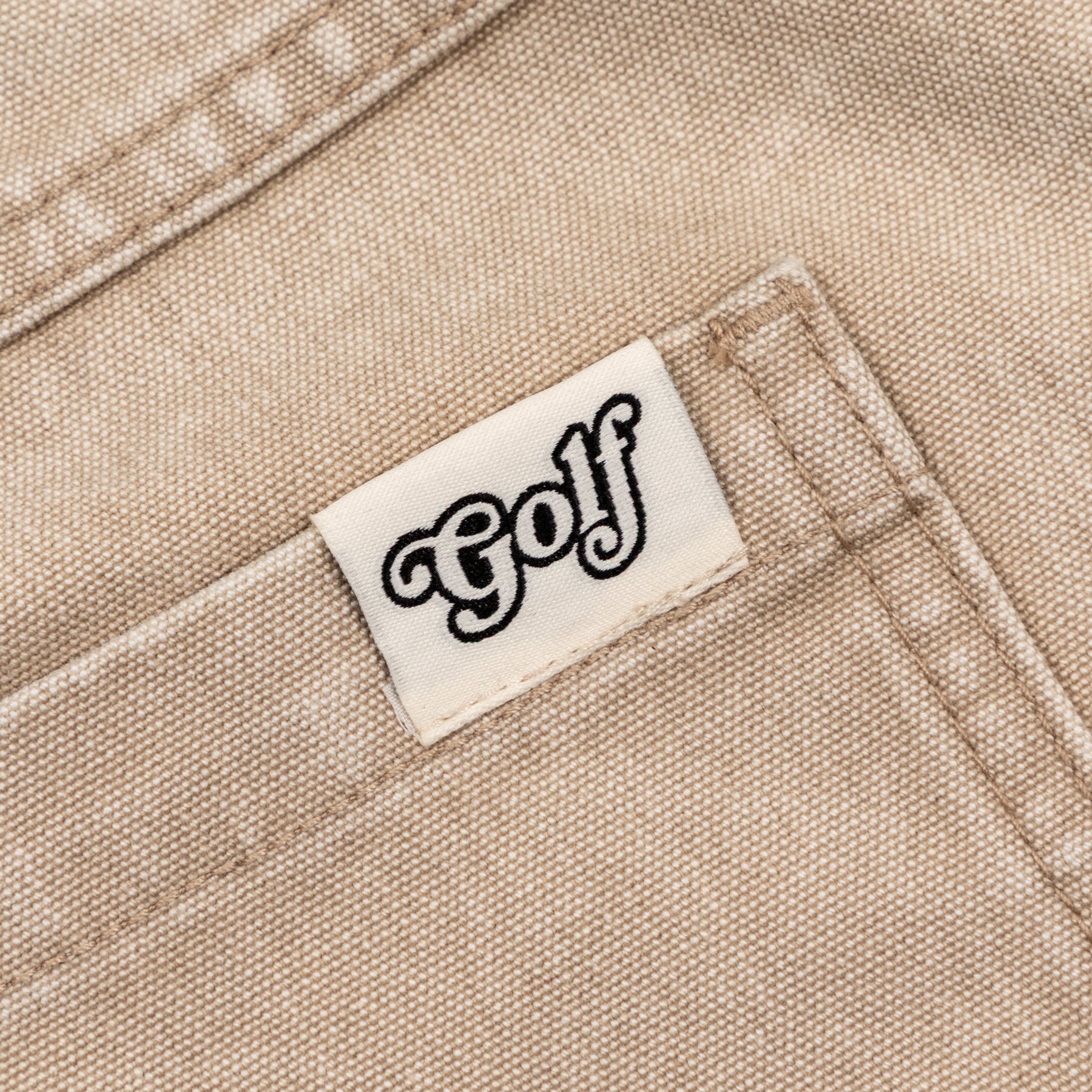 WASHED CANVAS PANTS by GOLF WANG