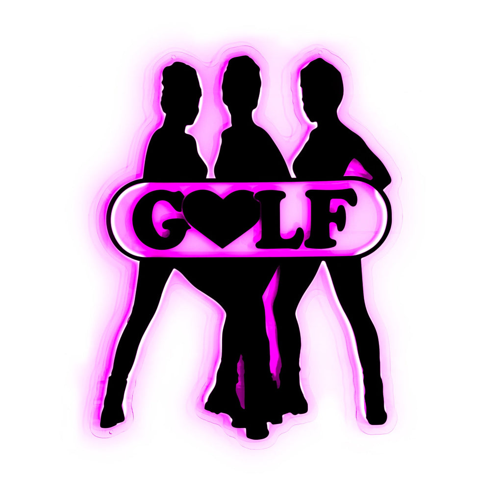 SHOWGIRLS NEON LIGHT by GOLF WANG