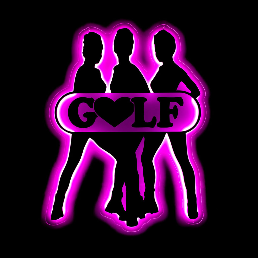 SHOWGIRLS NEON LIGHT by GOLF WANG