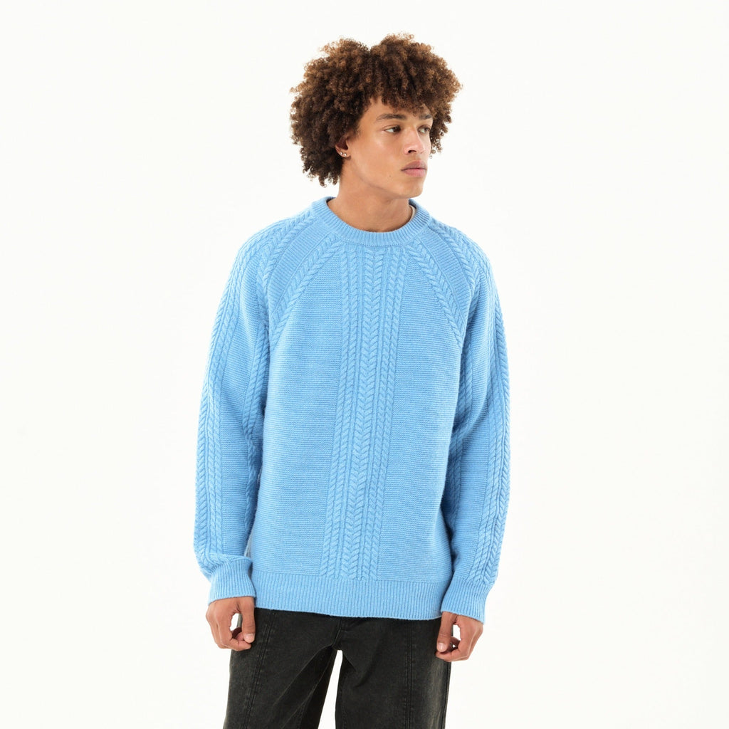 FALCON CABLE KNIT SWEATER by GOLF WANG
